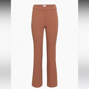 Aritzia Wilfred cabaret pant size 8 - mocha sorbet color